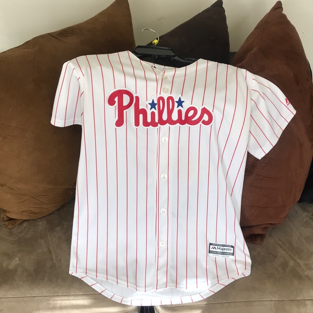 Youth Phillies Jersey, L-G-G- 14/16
